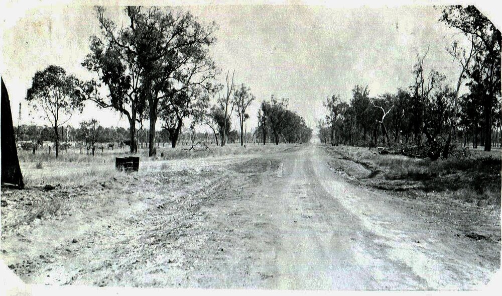 The Leichhardt Highway completed, Guluguba, 1940