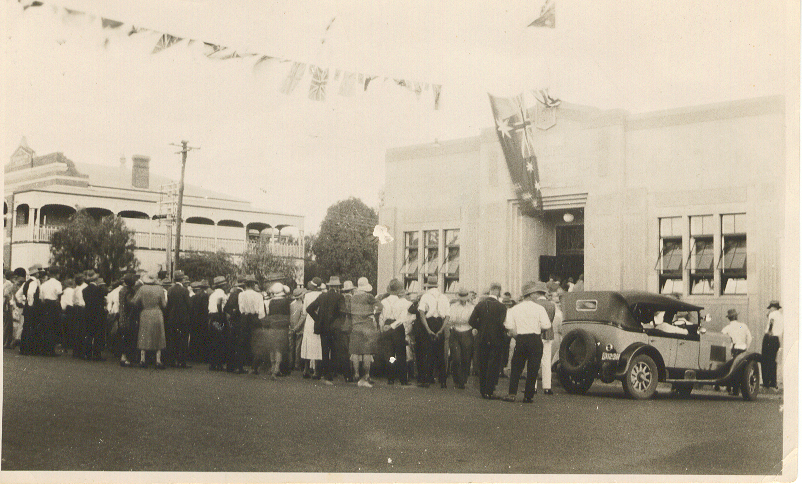 Opening of Dalby Council Chambers, 1932