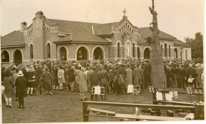 Opening of St. Joseph's Presbytery, Dalby, 1930