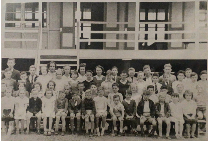 Drillham State School students, circa 1950