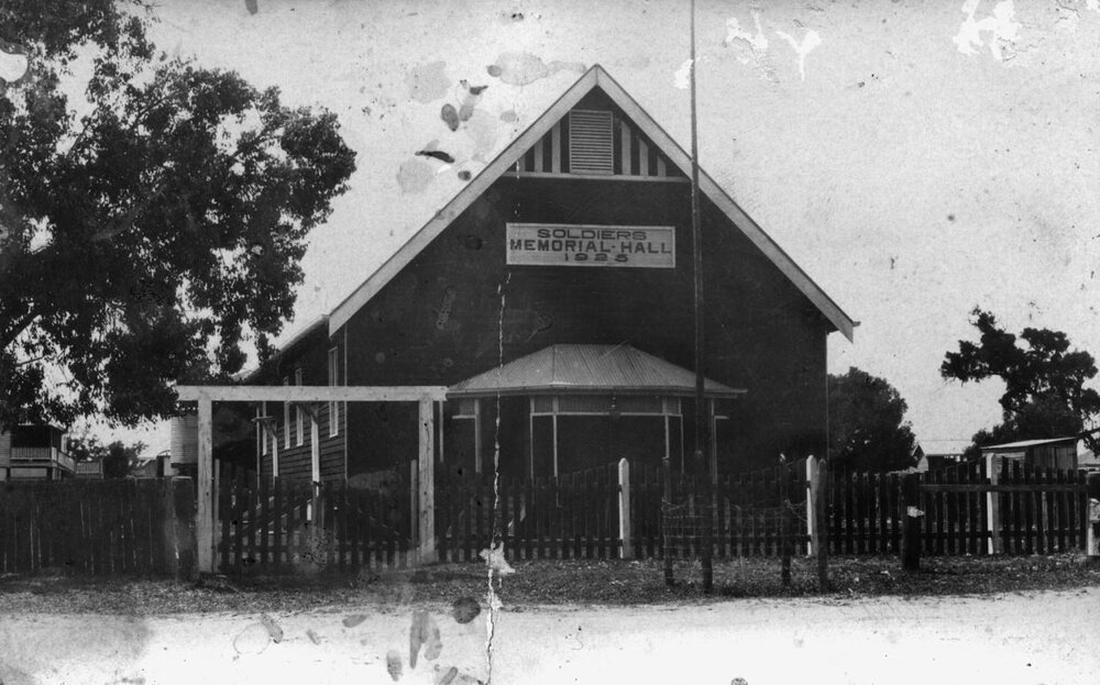 Chinchilla Soldiers' Memorial Hall, 1925