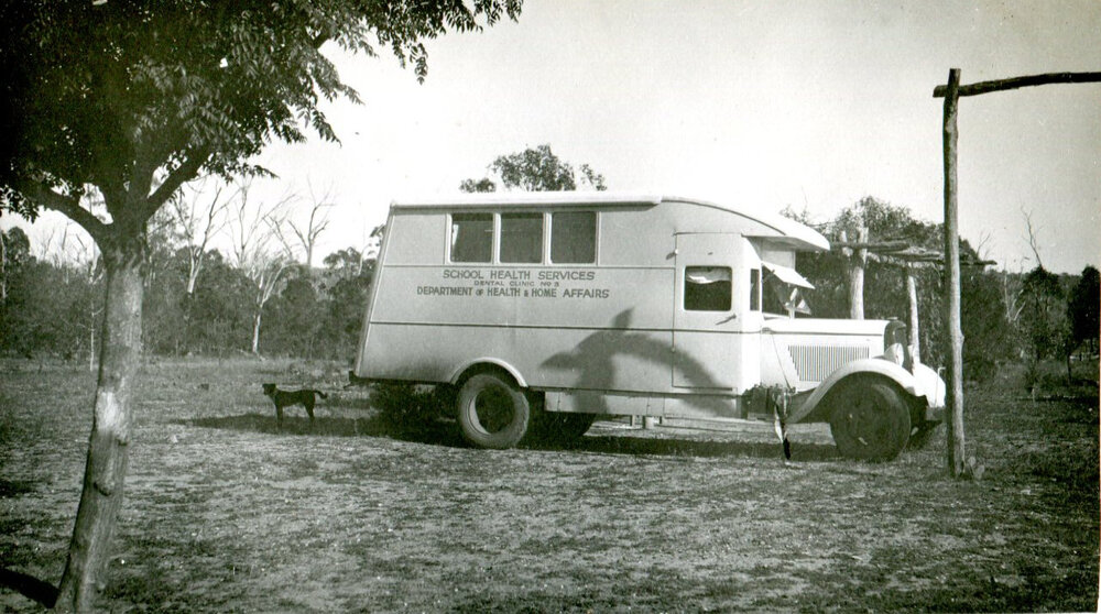 School Health Services Dental Clinic at Guluguba State School, circa 1935