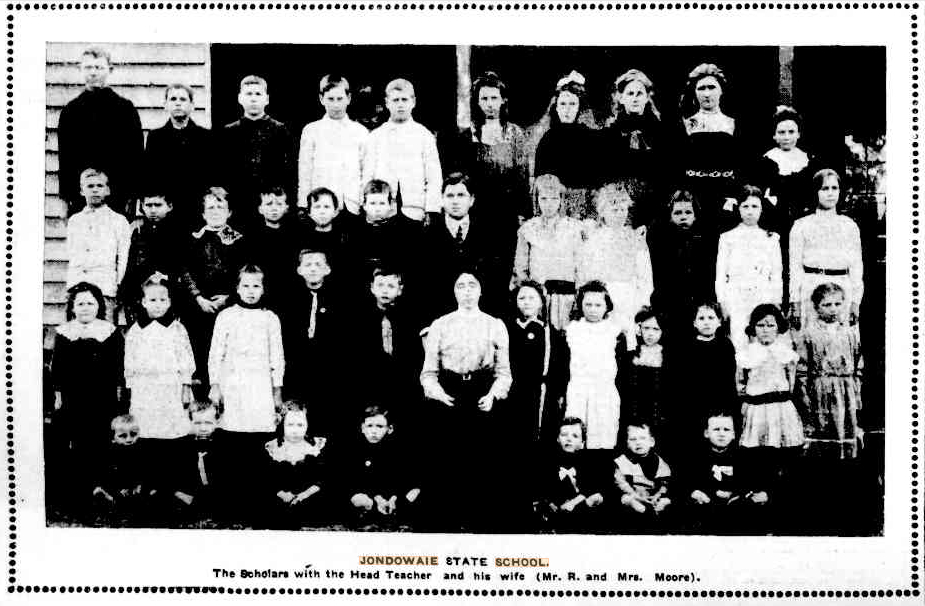Jondowaie State School, 1911