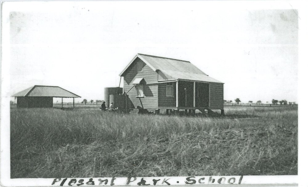 Pleasant Park State School building, Irvingdale, circa 1940