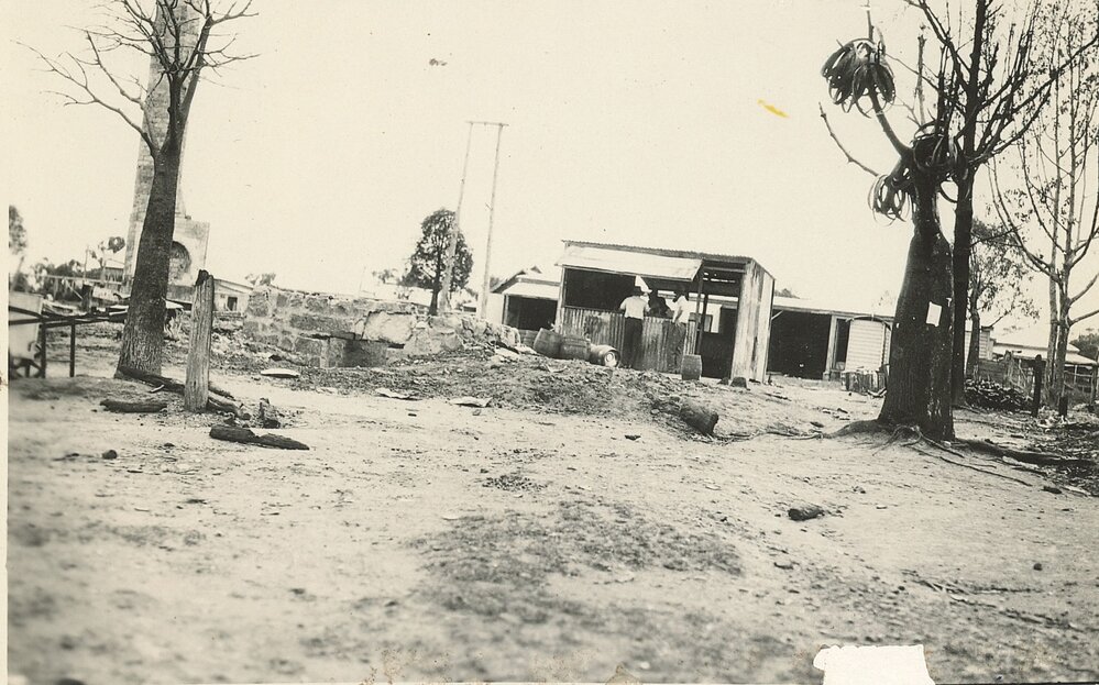 Ruins of Bell View Hotel, Bell, 1930