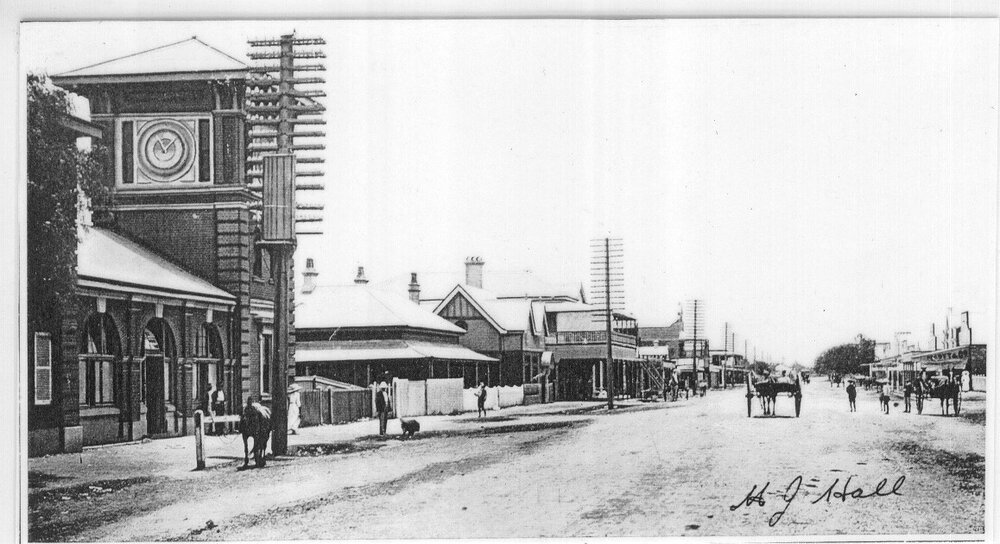 Dalby Post Office on Cunningham Street, Dalby, 1912