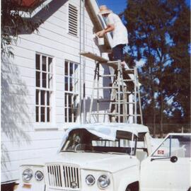 Caretaker's Cottage at Miles Historical Village Museum, 1970