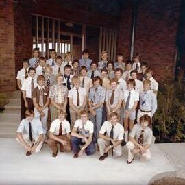 First students at Dalby Agricultural College, 1979