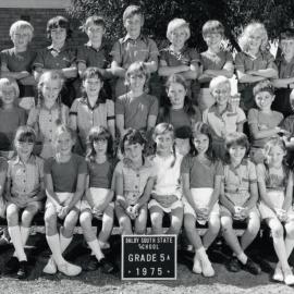 Students in Grade 5A at Dalby South State School, 1975