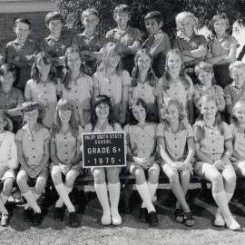 Students in Grade 6A at Dalby South State School, 1975