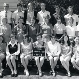Teaching staff at Dalby South State School, 1975