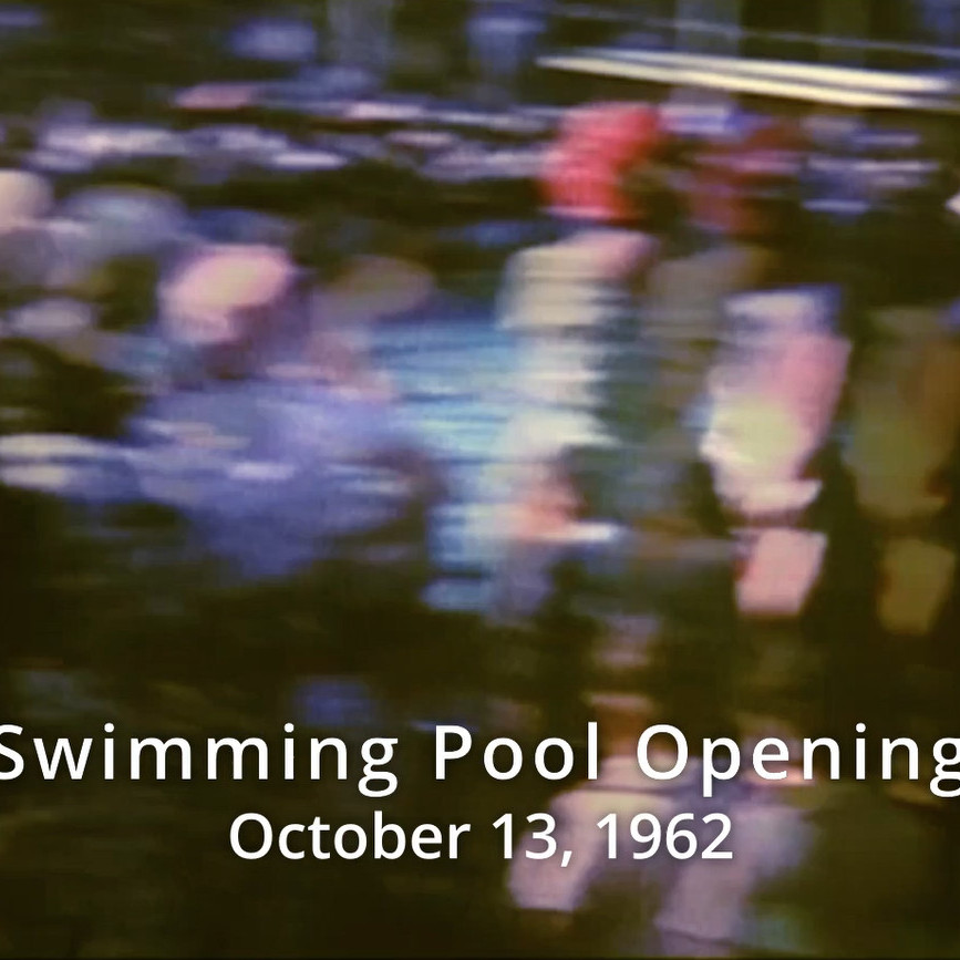 Opening of Chinchilla War Memorial Swimming Pool, 1962