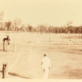 Tennis players at Undulla, circa 1940s