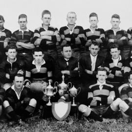 Unknown football team, no location, no date