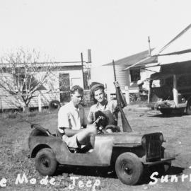 Homemade Jeep, no location, no date