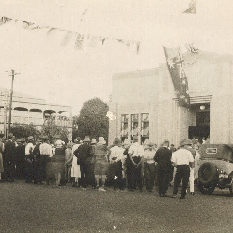 Opening of Dalby Council Chambers, 1932
