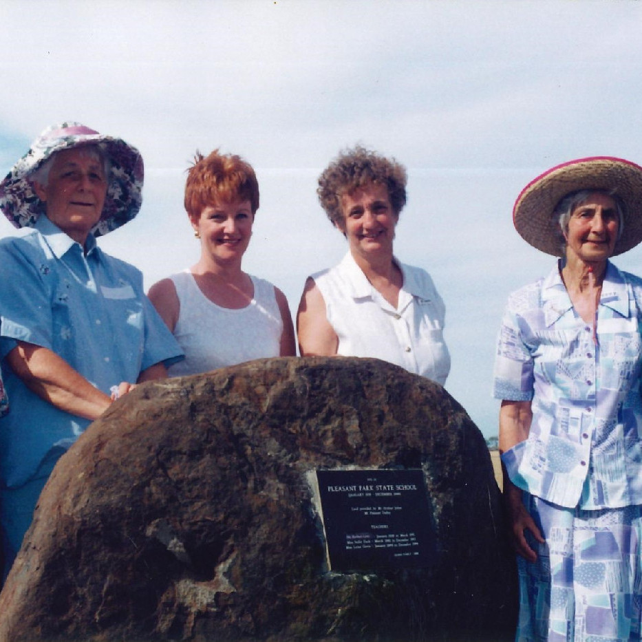 Reunion of past students from Pleasant Park State School