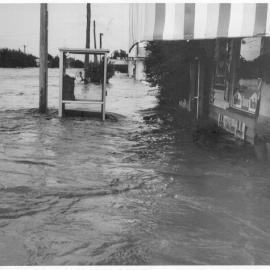 Major flooding at Geisel's Store, Dalby, 1981