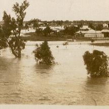 Patrick Street flooding, Dalby, 1917