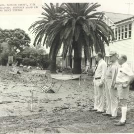 Aftermath of flooding at the Dalby Bowls Club, 1981