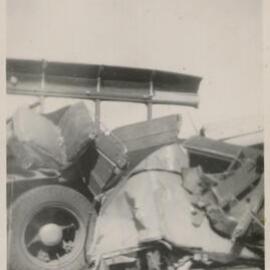Motorbus crash, Dalby, 1939
