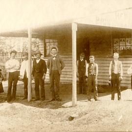 The Dalby Herald office, circa 1910