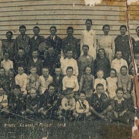 Students at Miles State School, 1918