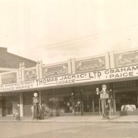 Thomas Jack & Co. Ltd. Garage, Dalby, 1929