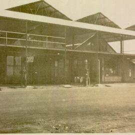 Renovations to the Ewing's Garage building in Cunningham Street, Dalby, 1928
