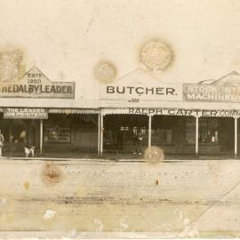 Cunningham Street businesses, Dalby, 1915