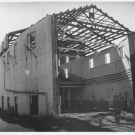 The partly demolished Star Theatre, Dalby, 1987