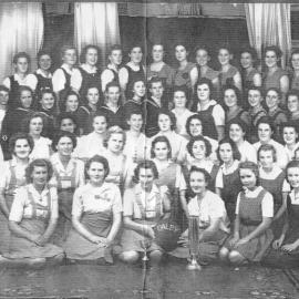 Dalby Girls Sporting Club basketball teams, 1946