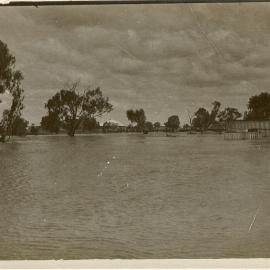Myall Creek flooding, Dalby, 1917