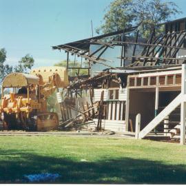 Demolition of St. Columba's Convent School, Dalby, 1999