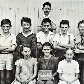 Students in Grade 4 at Jandowae State School, 1950