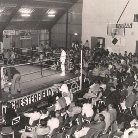 Dalby Community Centre boxing match, 1983