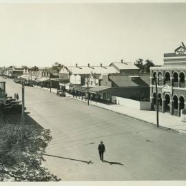 Street view of Cunningham Street, Dalby, 1935