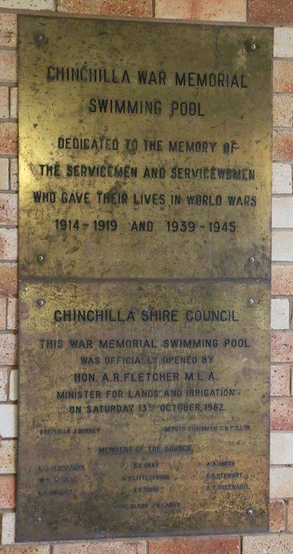 Chinchilla War Memorial Swimming Pool