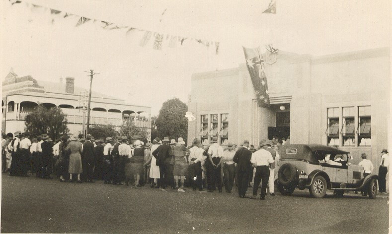 Opening of Dalby Council Chambers, 1932