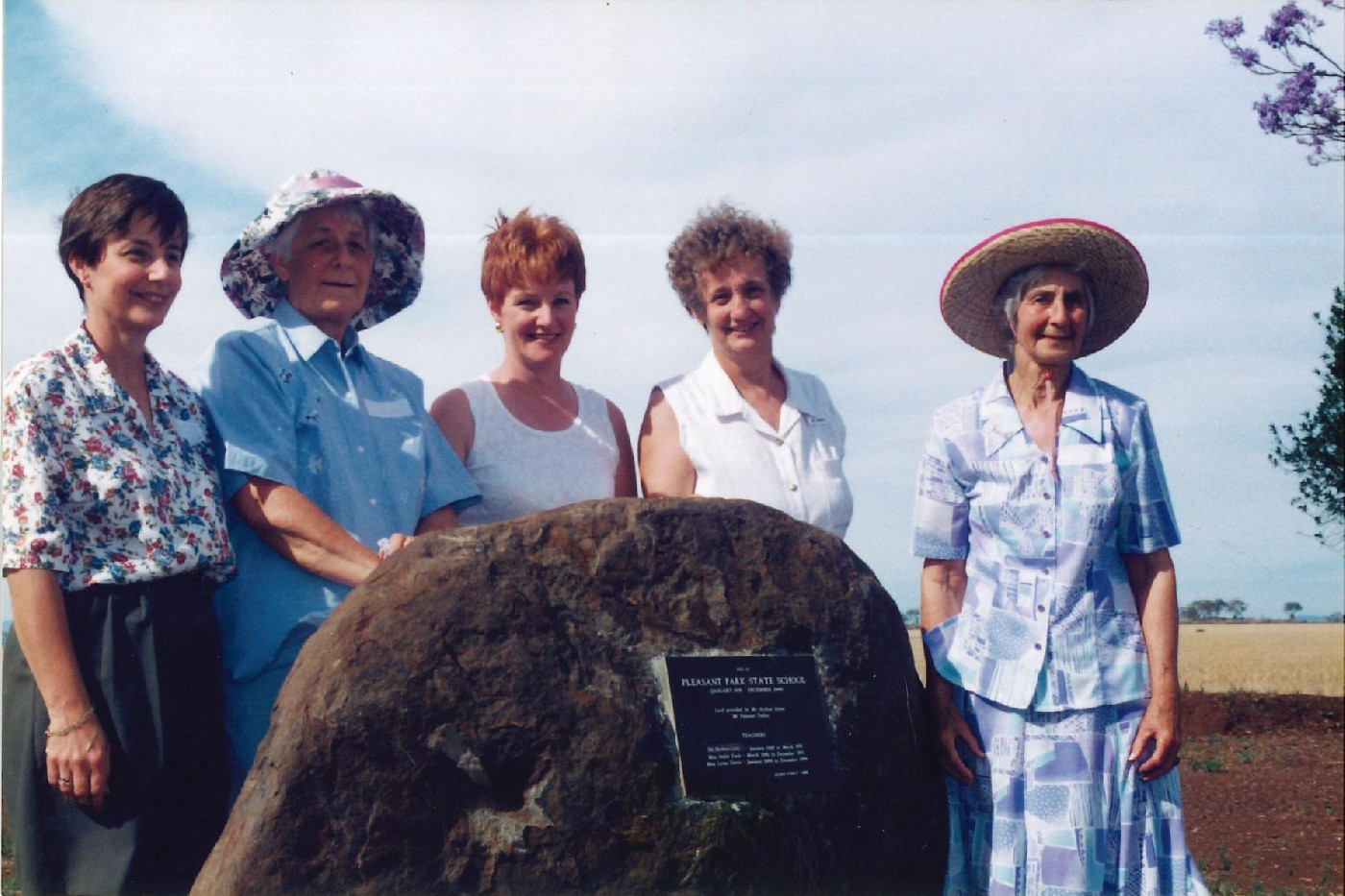 Reunion of past students from Pleasant Park State School